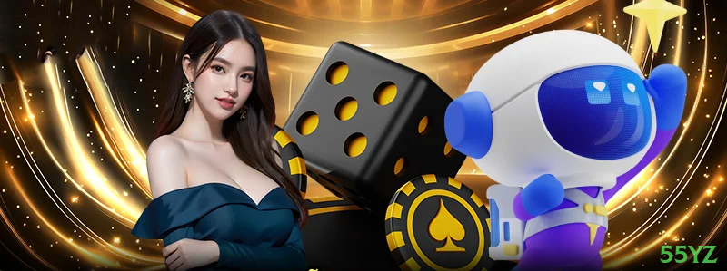 Imagem promocional dos jogos de lottery da 55yz